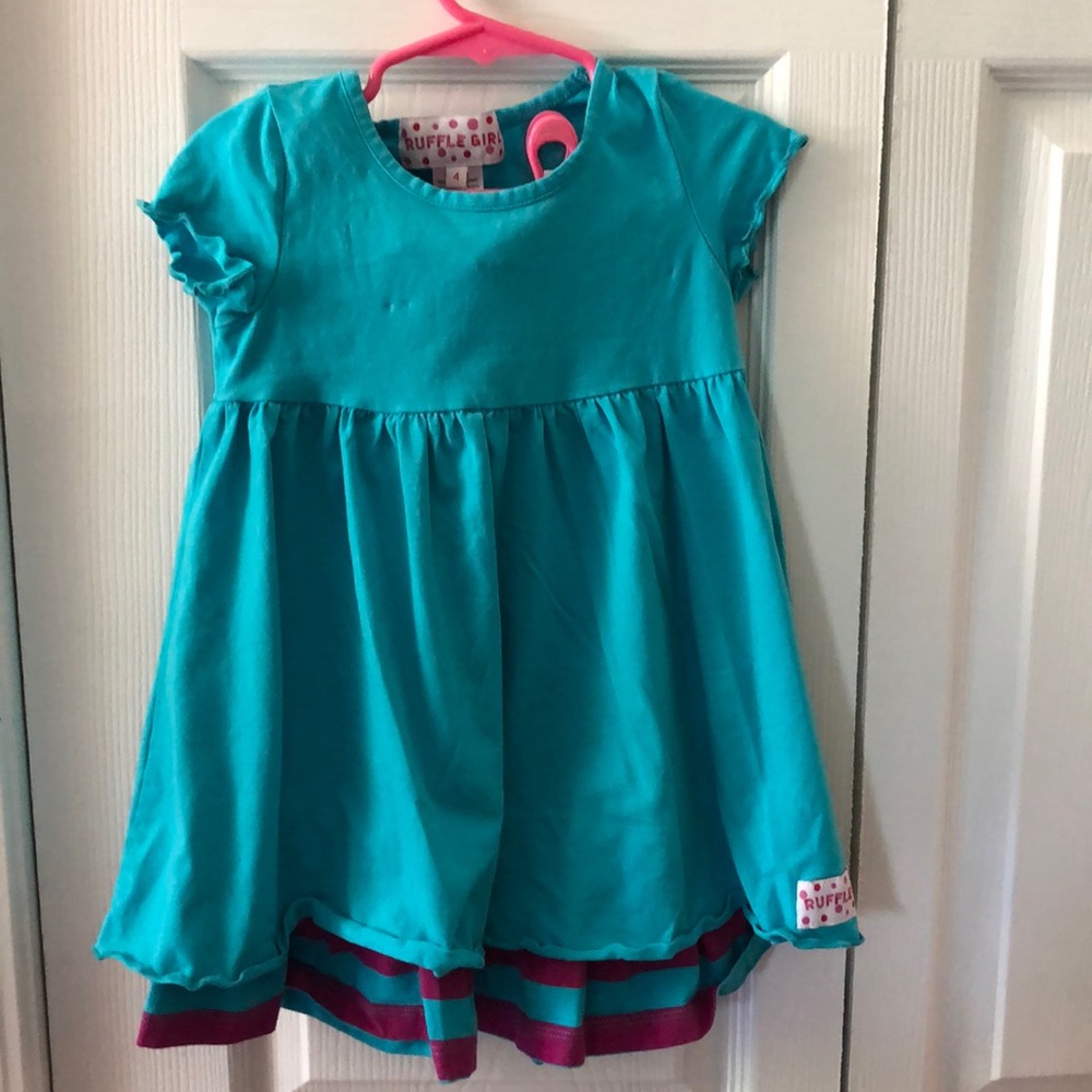 Ruffle Girl and Flowersak bundle